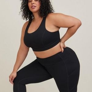 Torrid Black Sports Bra